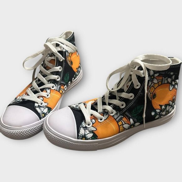 Raad Traditional Tattoo Style Hightop Sneakers - Picture 3 of 6